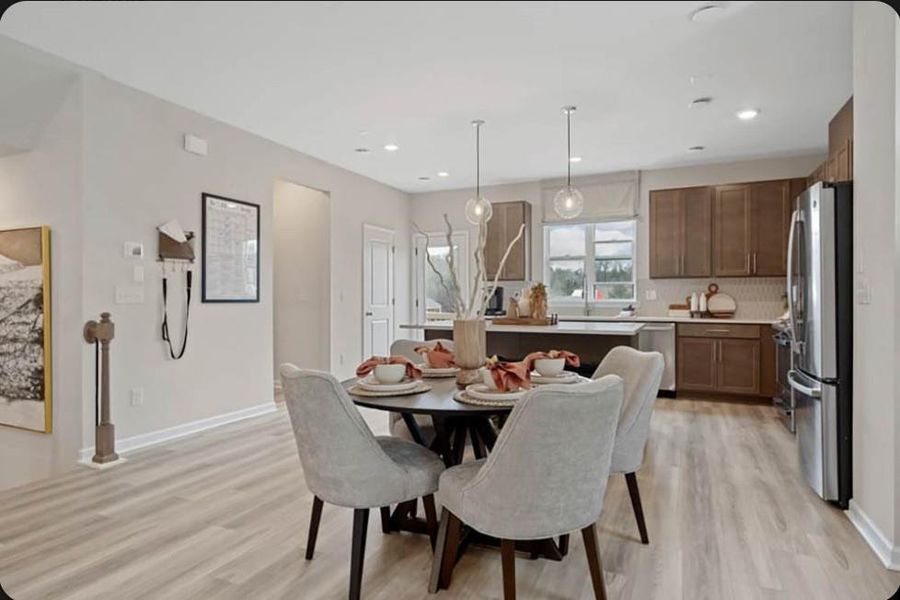 Furnished interior view inside a new home in Dreycott, Lawrenceville (Image 8). Furnished interior view inside a new home in Dreycott, Lawrenceville (Image 8).