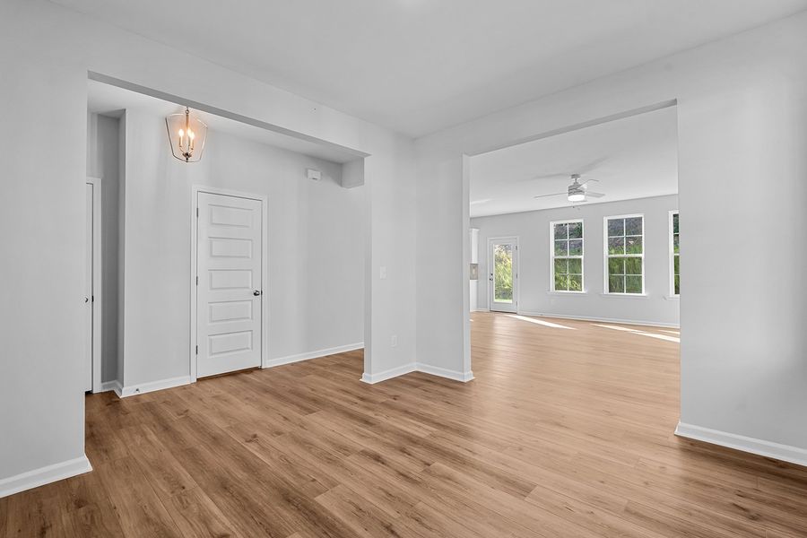 Spacious, unfurnished interior of a new home in Watkins Landing, Kernersville (Image 27).
