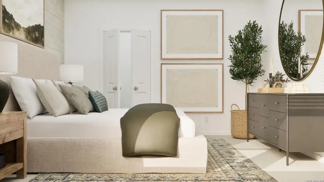 Furnished interior view inside a new home in Grace Gardens, San Antonio (Image 10).