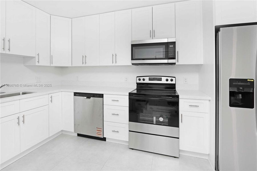 Furnished interior view inside a new home in , Miami (Image 3).