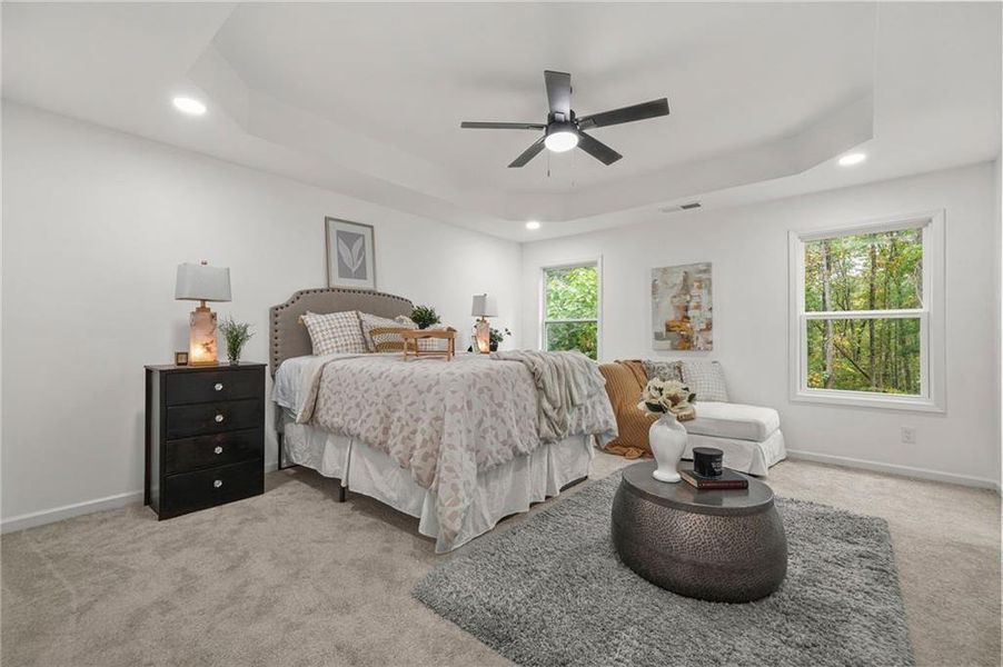 Furnished interior view inside a new home in , Gainesville (Image 24).