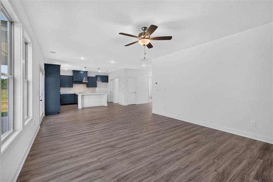 Spacious, unfurnished interior of a new home in , Buford (Image 38).