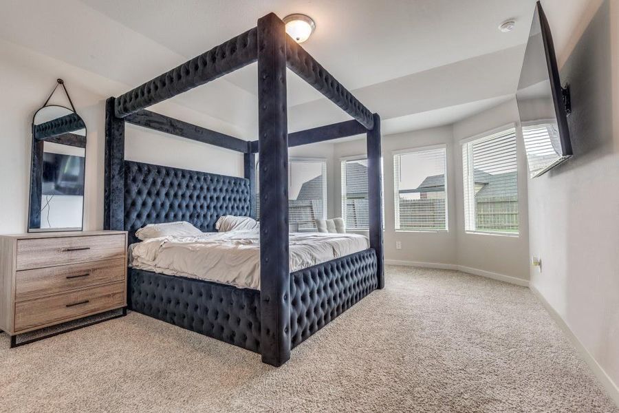 Furnished interior view inside a new home in Sierra Vista, Iowa Colony (Image 9). Furnished interior view inside a new home in Sierra Vista, Iowa Colony (Image 9).