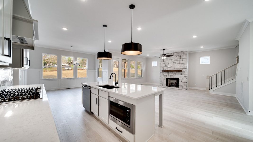 Furnished interior view inside a new home in Richvale Estates, Fairview (Image 17).