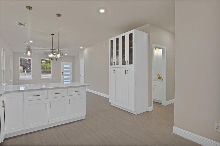 Furnished interior view inside a new home in , Granbury (Image 9).