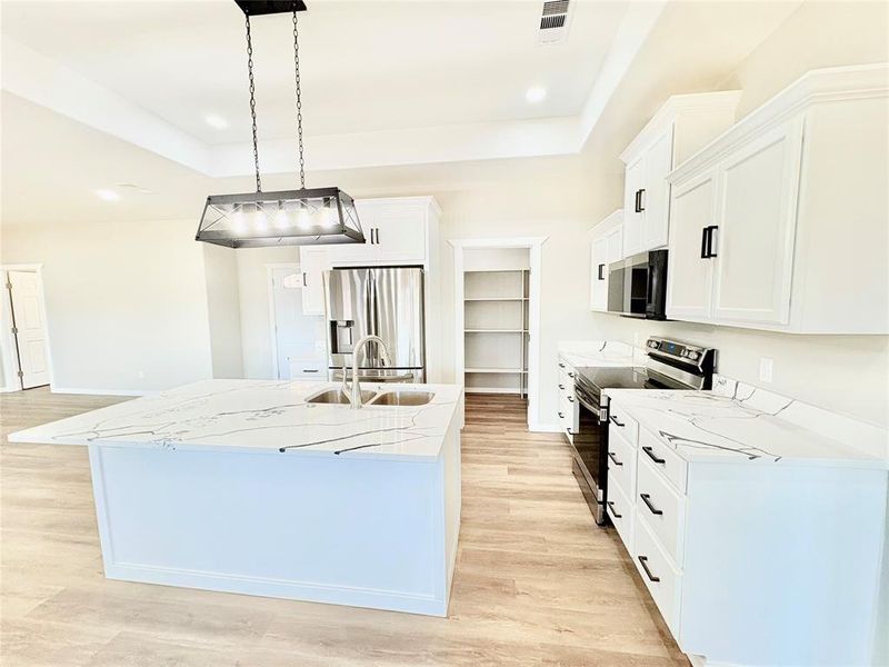 Furnished interior view inside a new home in , Graham (Image 4).