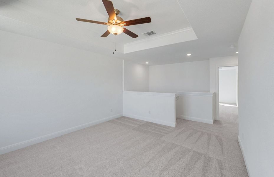 Spacious, unfurnished interior of a new home in Saddleback at Santa Rita Ranch, Liberty Hill (Image 61). Spacious, unfurnished interior of a new home in Saddleback at Santa Rita Ranch, Liberty Hill (Image 61).