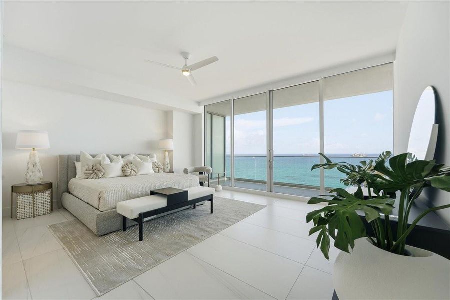 Furnished interior view inside a new home in , Fort Lauderdale (Image 20).