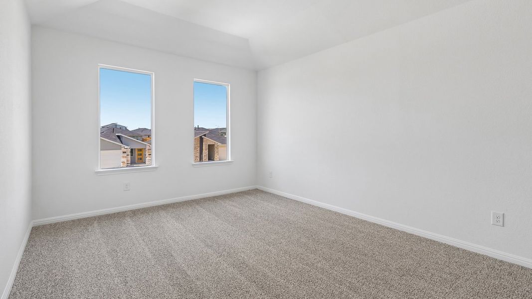 Spacious, unfurnished interior of a new home in Southgrove, Kyle (Image 27).