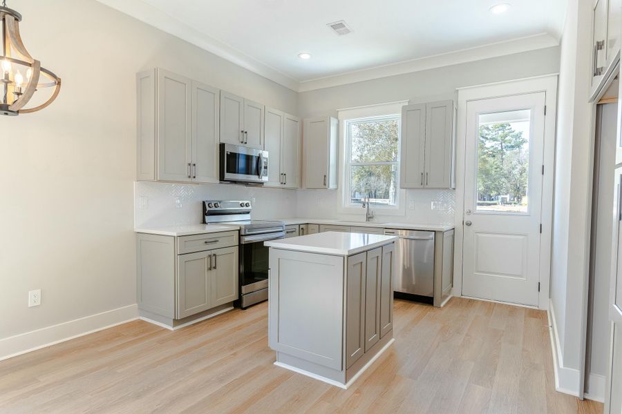 Furnished interior view inside a new home in , Summerton (Image 7).