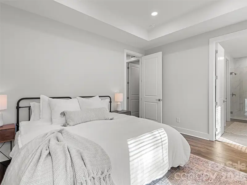 Furnished interior view inside a new home in , Weaverville (Image 6).