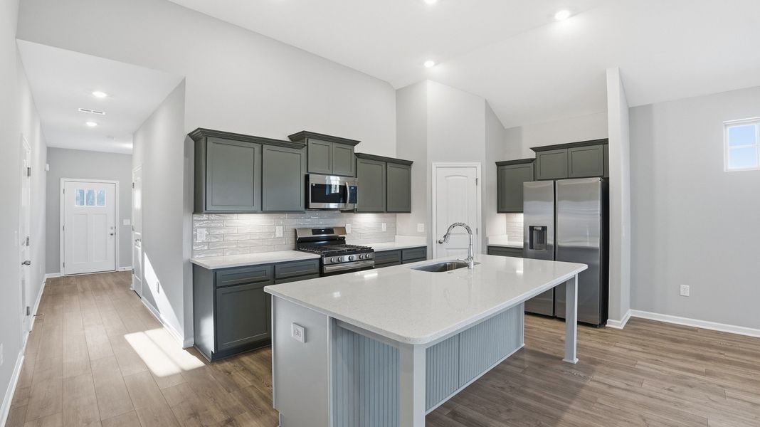 Furnished interior view inside a new home in Sagewood, Tullahoma (Image 10).