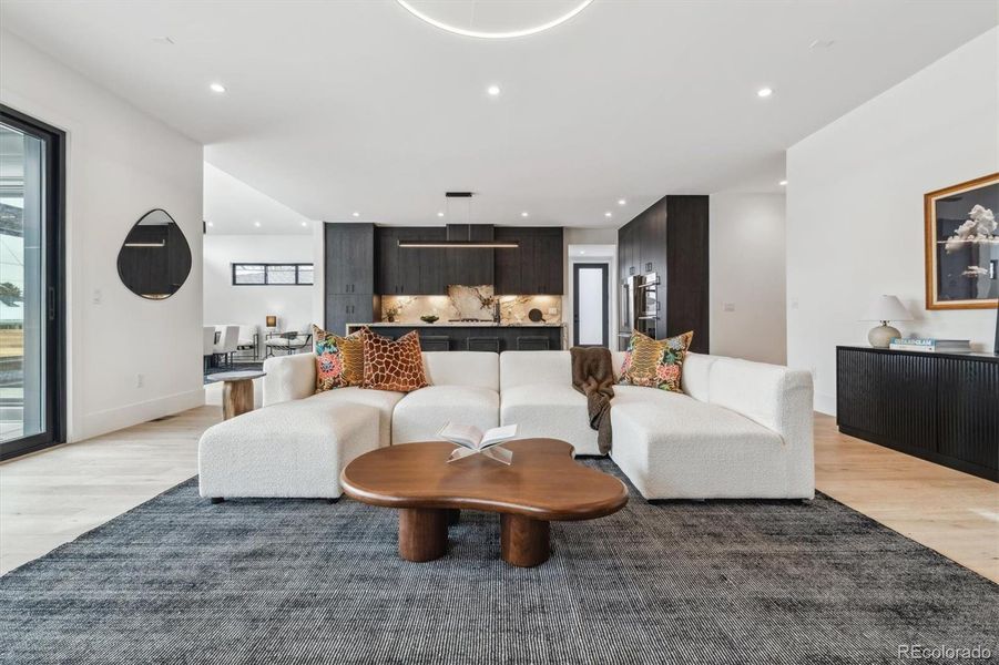 Furnished interior view inside a new home in , Denver (Image 2). Furnished interior view inside a new home in , Denver (Image 2).