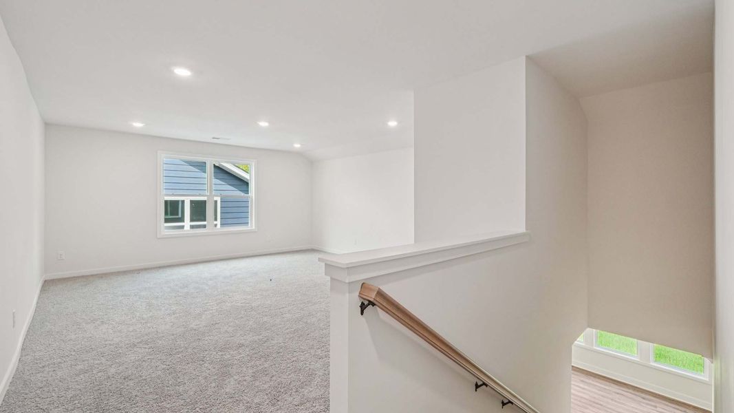 Representative unfurnished interior of a home built from the Cypress by D.R. Horton in Westport, York (Image 36).