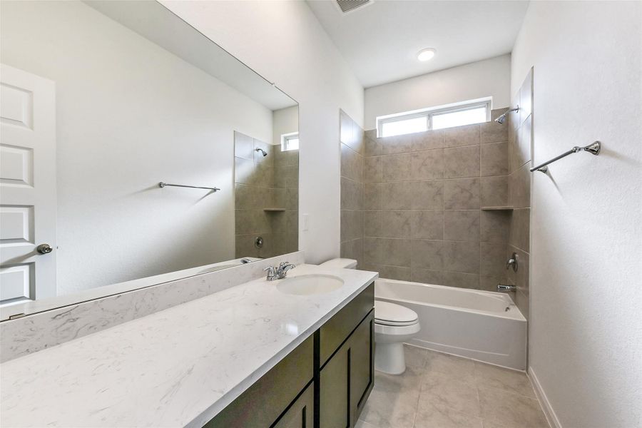 Furnished interior view inside a new home in Barton Place, Cleveland (Image 14). Furnished interior view inside a new home in Barton Place, Cleveland (Image 14).