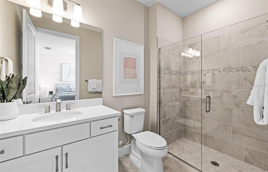 Furnished interior view inside a new home in BeachWalk by Manasota Key, Englewood (Image 7). Furnished interior view inside a new home in BeachWalk by Manasota Key, Englewood (Image 7).