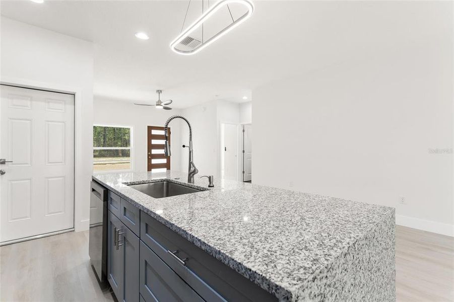 Furnished interior view inside a new home in , Indian Lake Estates (Image 9).