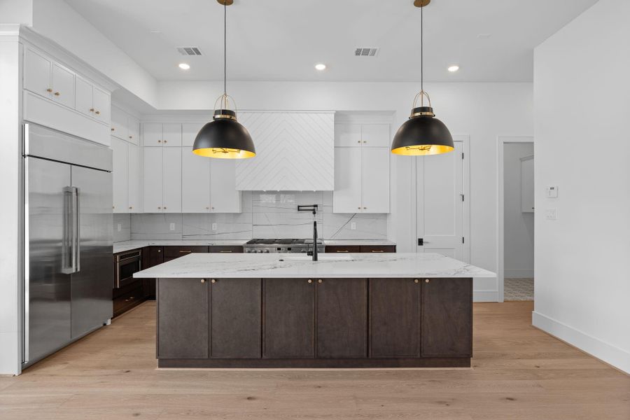Furnished interior view inside a new home in , Houston (Image 16).
