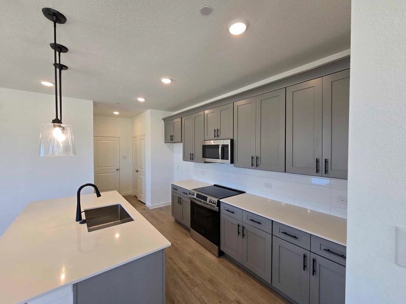 Kitchen Construction Progress featuring the Minimalist Collection