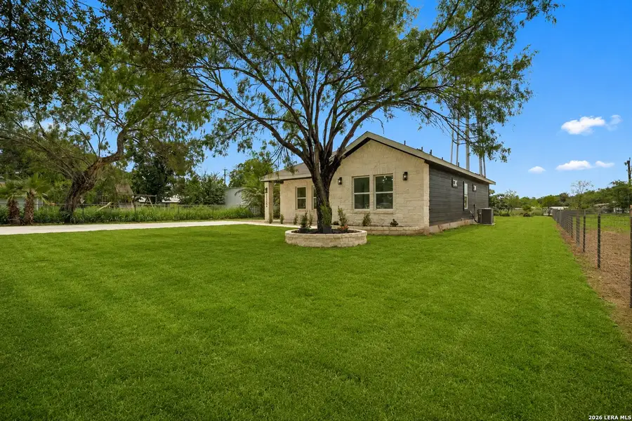 Exterior details and patio area of a home in , Lytle (Image 4). Exterior details and patio area of a home in , Lytle (Image 4).