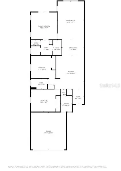 2D floor plan layout of this home in , Tarpon Springs, FL (Image 5).