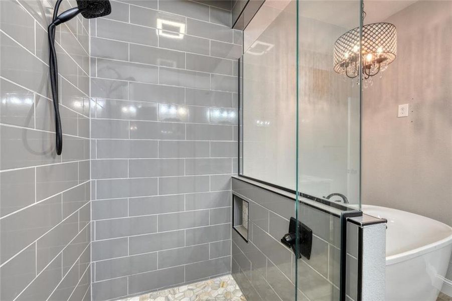 Close-up of interior finishes inside a home in , Blairsville (Image 17).