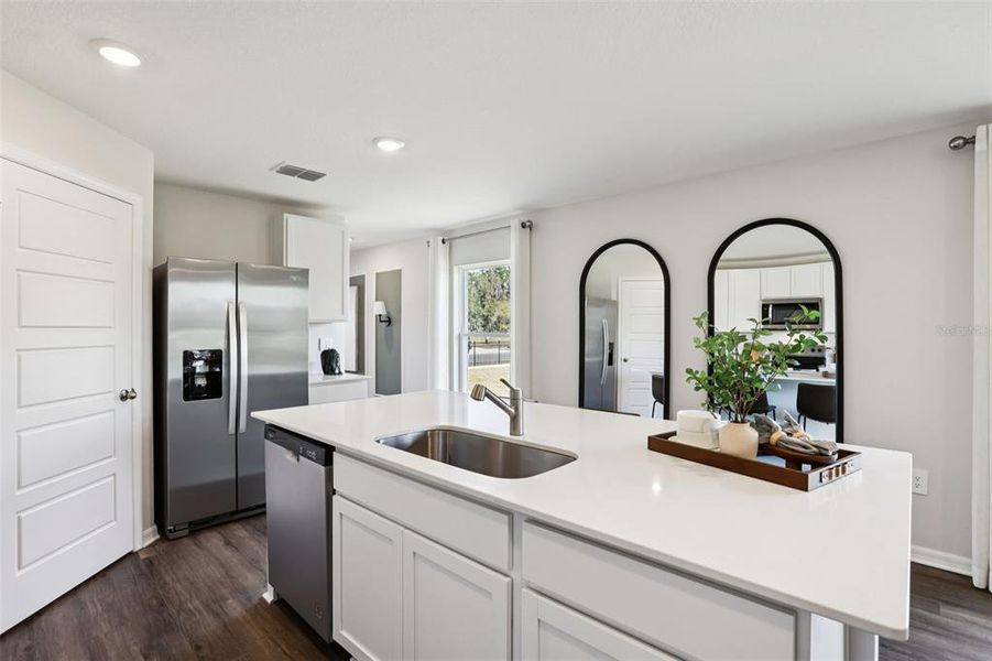 Furnished interior view inside a new home in Wynnstone, Davenport (Image 14).
