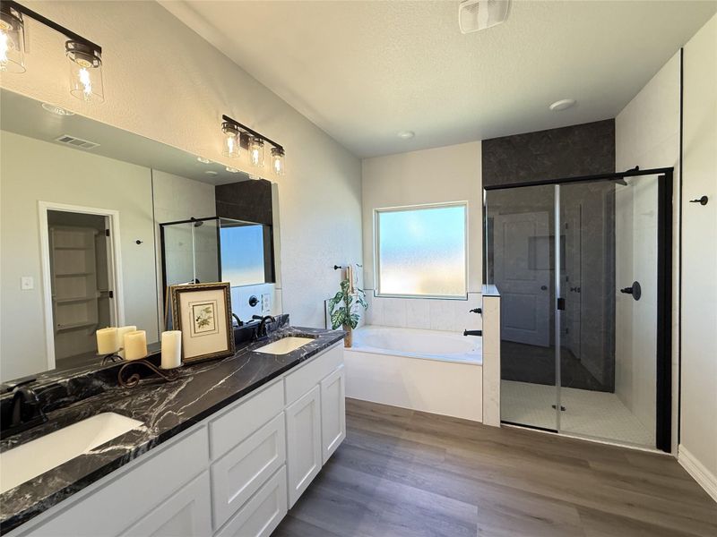 Furnished interior view inside a new home in , Belton (Image 10). Furnished interior view inside a new home in , Belton (Image 10).