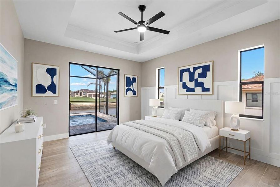 Furnished interior view inside a new home in , Port Charlotte (Image 6). Furnished interior view inside a new home in , Port Charlotte (Image 6).