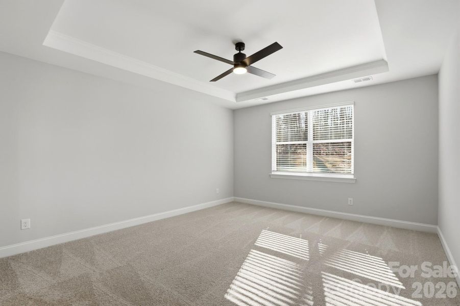 Spacious, unfurnished interior of a new home in Villas at Prestwick, Mooresville (Image 27).