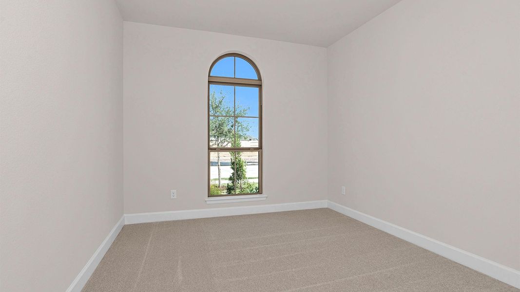 Spacious, unfurnished interior of a new home in Elyson 45', Katy (Image 7).