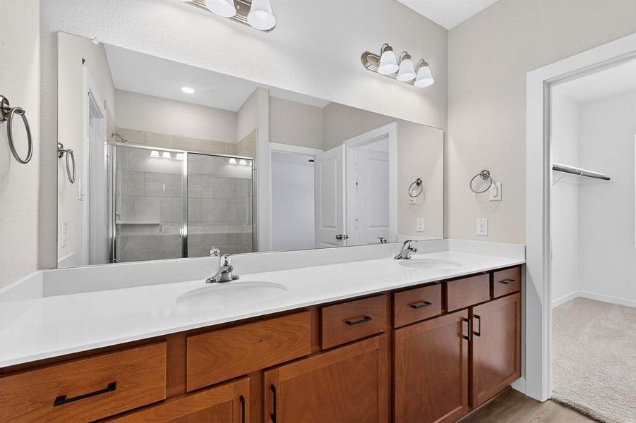 Furnished interior view inside a new home in Solterra Texas, Mesquite (Image 7).