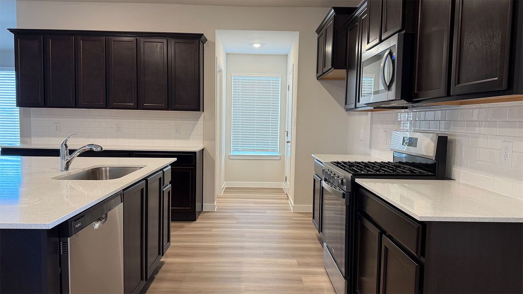 Furnished interior view inside a new home in London Towne, Corpus Christi (Image 4). Furnished interior view inside a new home in London Towne, Corpus Christi (Image 4).