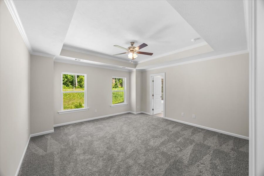 Spacious, unfurnished interior of a new home in Forrest Bluff, North Augusta (Image 22). Spacious, unfurnished interior of a new home in Forrest Bluff, North Augusta (Image 22).