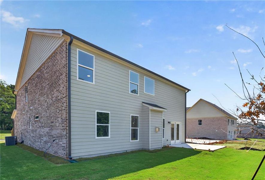 Exterior details and patio area of a home in , Loganville (Image 4).