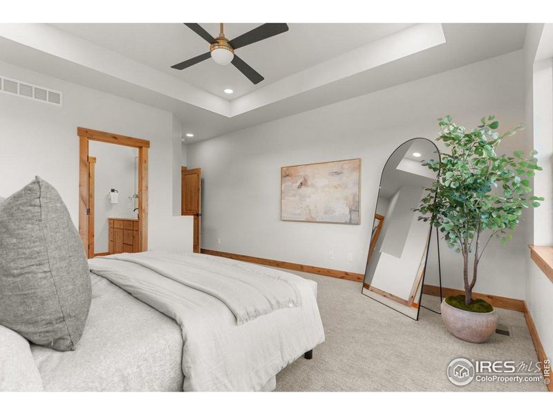 Furnished interior view inside a new home in , Berthoud (Image 27).