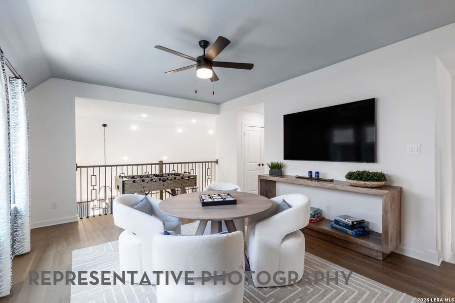 Furnished interior view inside a new home in Davis Ranch, San Antonio (Image 7).
