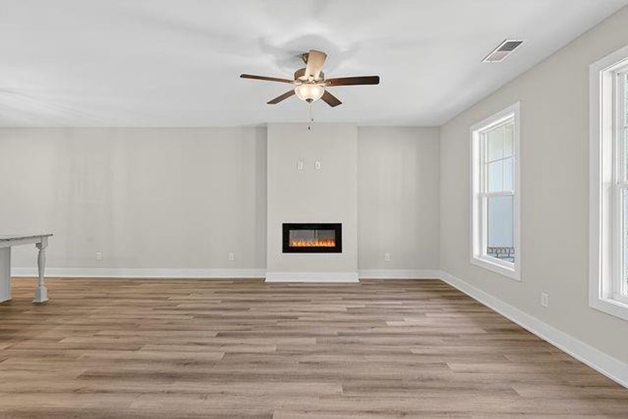 Spacious, unfurnished interior of a new home in The Park at Gainesville Township, Gainesville (Image 24).
