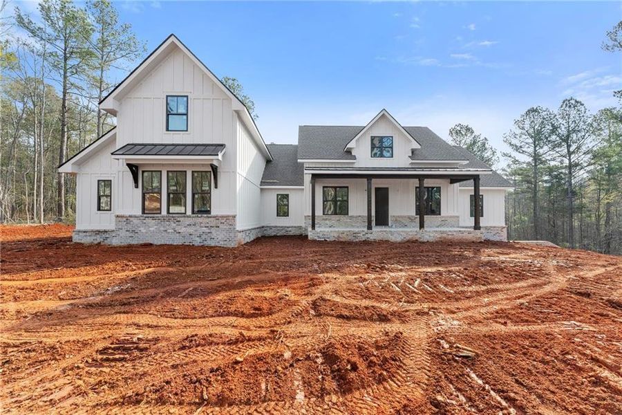 In-progress construction of a new home in , Commerce, GA (Image 19).