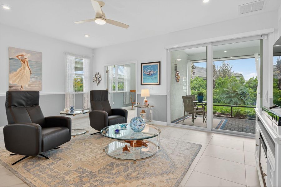 Furnished interior view inside a new home in , Port St. Lucie (Image 8).