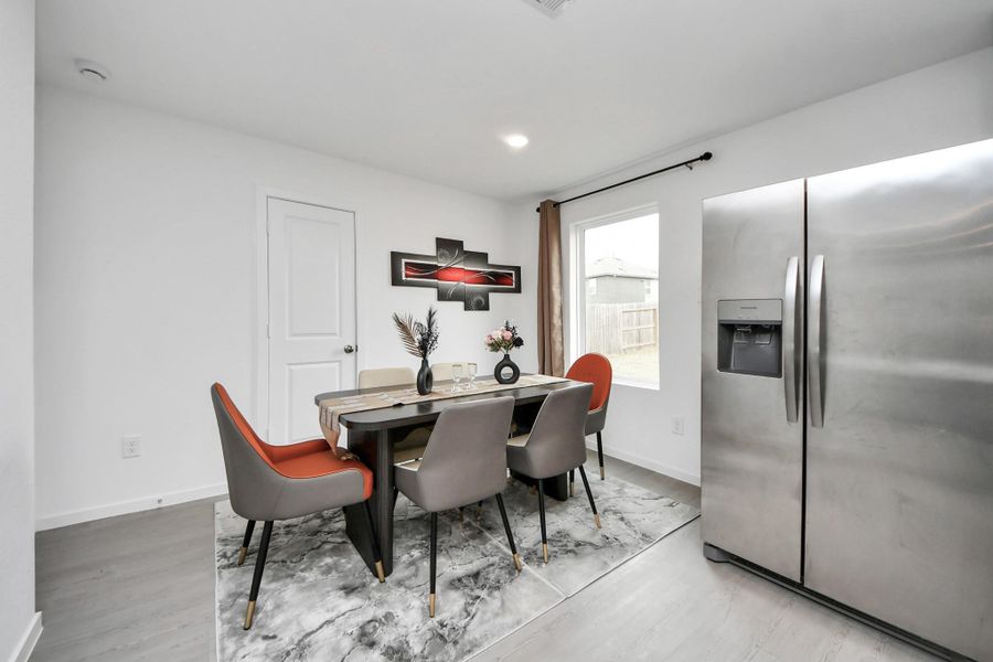 Furnished interior view inside a new home in , Hockley (Image 18).