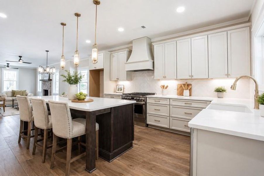 Furnished interior view inside a new home in , Grayson (Image 7).