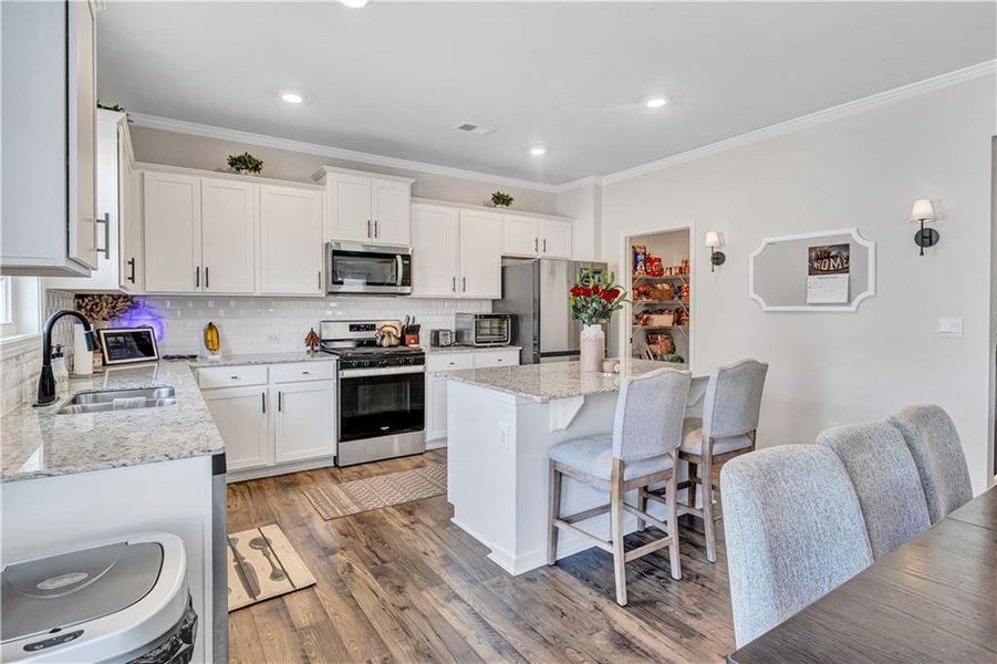 Furnished interior view inside a new home in Thompson Ridge, Dallas (Image 24).