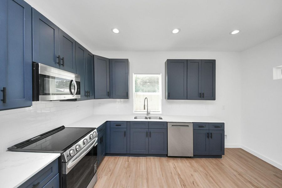 Furnished interior view inside a new home in , Houston (Image 3).