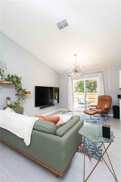 Furnished interior view inside a new home in , Belleview (Image 8).