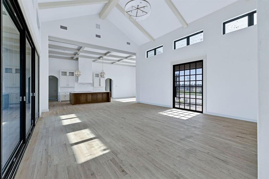 Spacious, unfurnished interior of a new home in , Krum (Image 16).