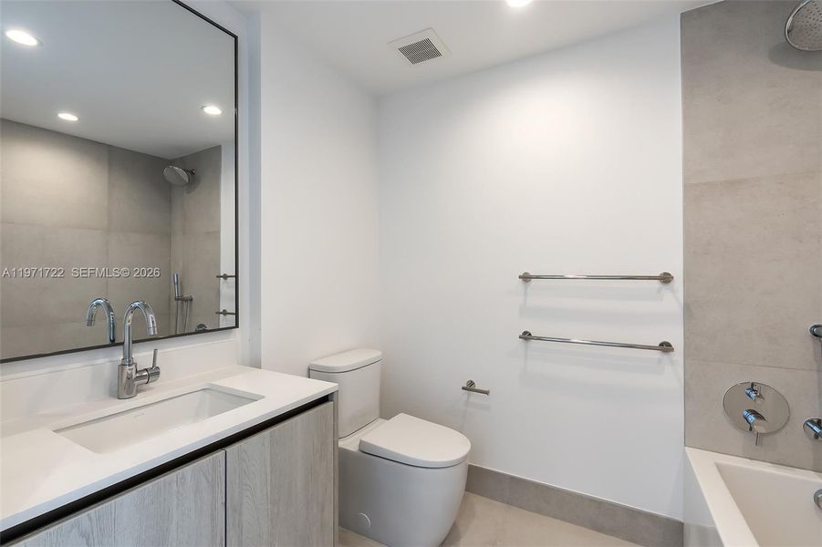 Furnished interior view inside a new home in , Bay Harbor Islands (Image 11).