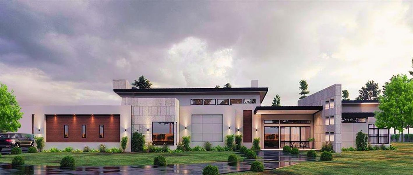 View of front of property with stucco siding and a front lawn View of front of property with stucco siding and a front lawn