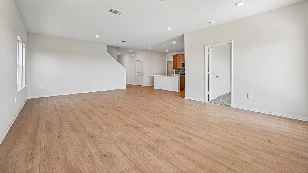 Spacious, unfurnished interior of a new home in Carillon, Manor (Image 30).