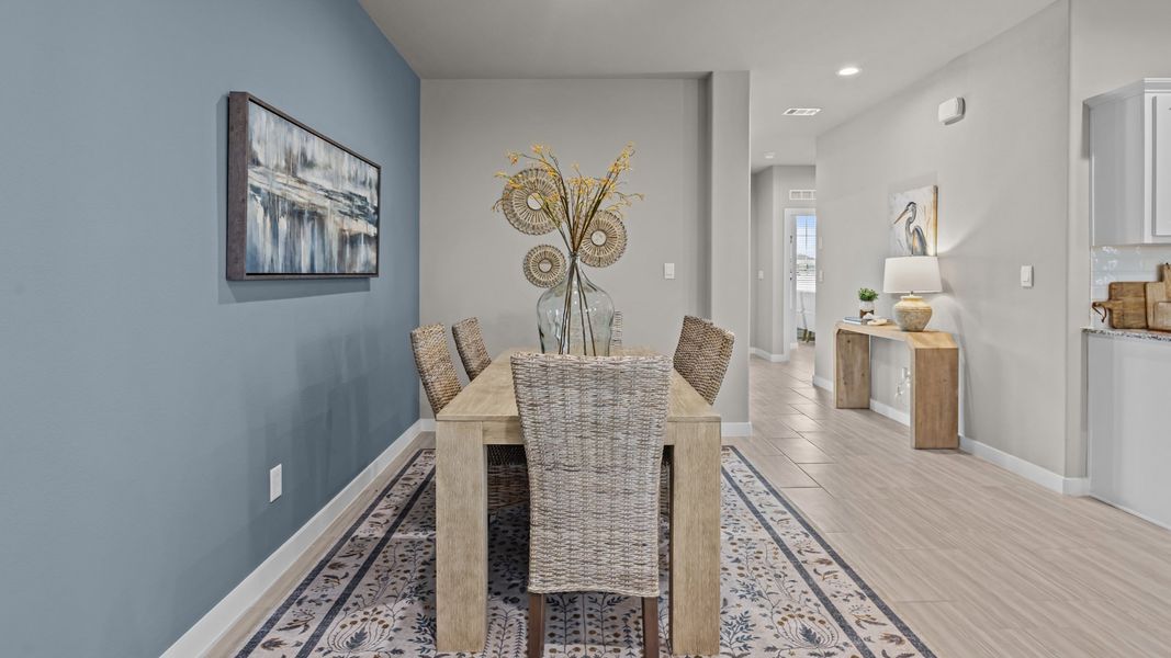 Representative furnished interior of a home built from the Lexington by D.R. Horton in Legacy South, Midland (Image 8). Representative furnished interior of a home built from the Lexington by D.R. Horton in Legacy South, Midland (Image 8).